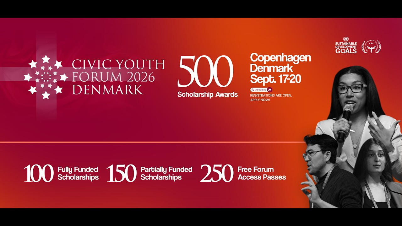 Civic Youth Forum 2026 in Copenhagen, Denmark (CYF 2026) - Scholarships Corner - Fully Funded Scholarships and Admissions