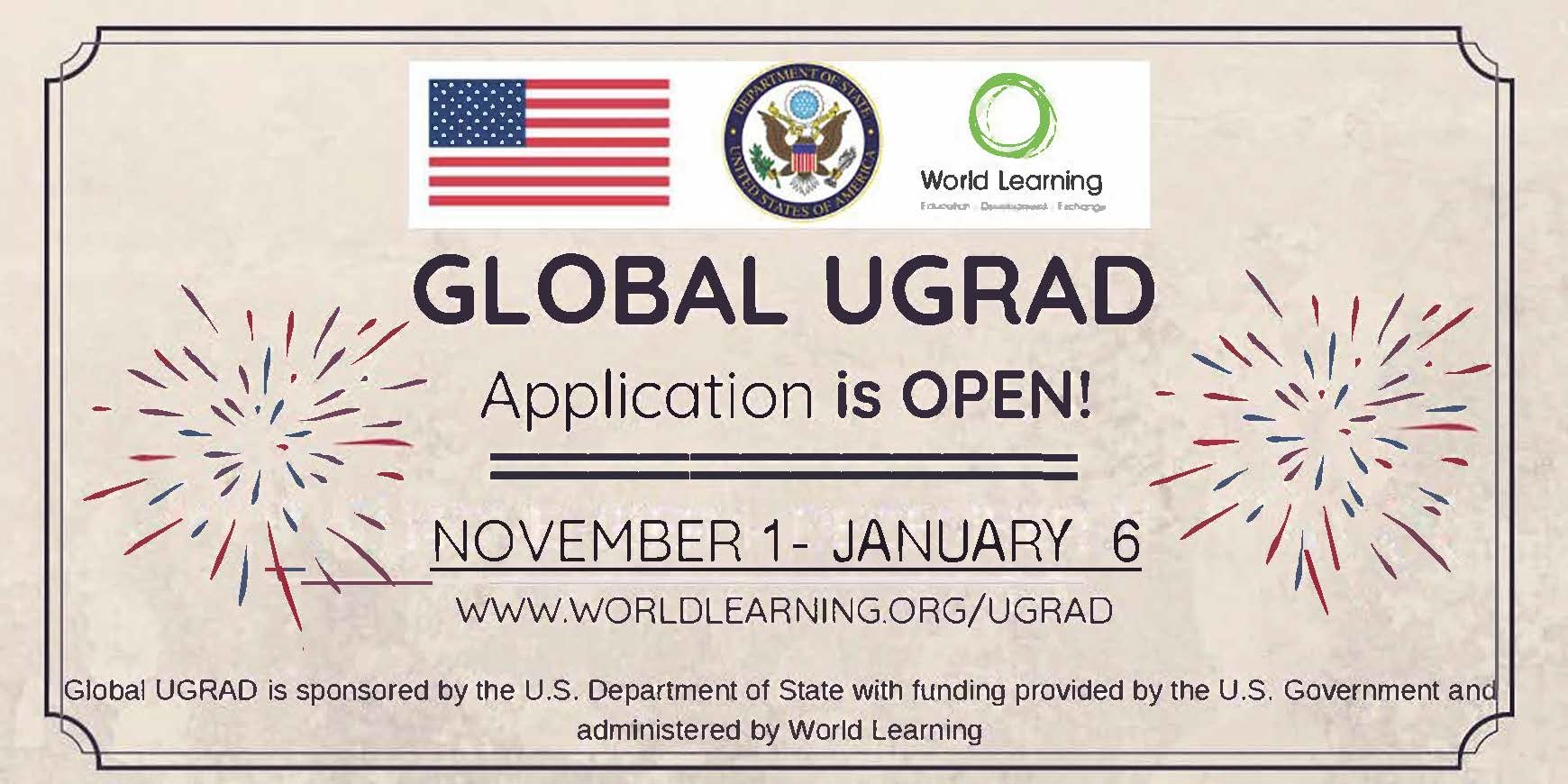 Global UGRAD 2022 Cultural Exchange Program | Global Undergraduate Exchange Program | Fully Funded
